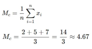 mean calculation